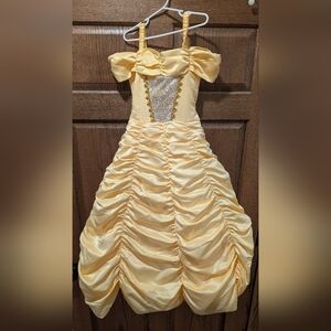 Elegant Yellow Princess Costume for Kids